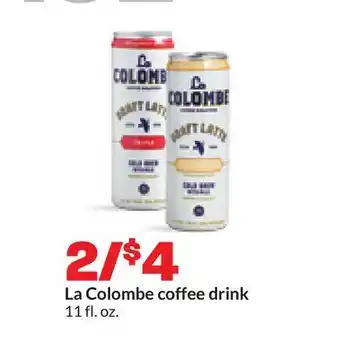 Hy-Vee La Colombe coffee drink offer