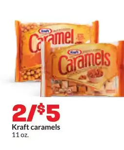 Hy-Vee Kraft caramels offer