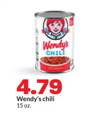 Hy-Vee Wendy's chili offer