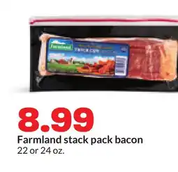 Hy-Vee Farmland stack pack bacon offer