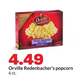 Hy-Vee Orville Redenbacher's popcorn offer