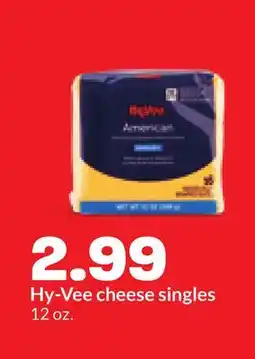 Hy-Vee Hy-Vee cheese singles offer