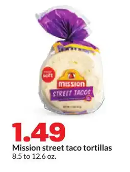 Hy-Vee Mission street taco tortillas offer