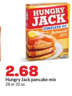 Hy-Vee Hungry Jack pancake mix offer