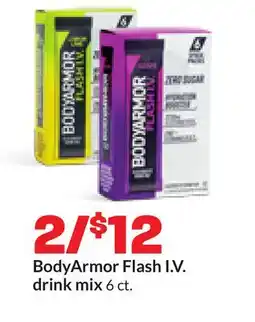 Hy-Vee BodyArmor Flash I. V. drink mix offer