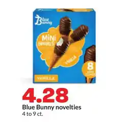 Hy-Vee Blue Bunny novelties offer
