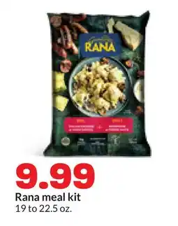 Hy-Vee Rana meal kit offer