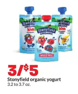 Hy-Vee Stonyfield organic yogurt offer