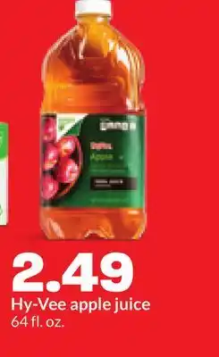 Hy-Vee Hy-Vee apple juice offer