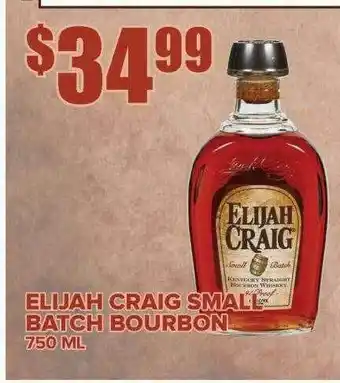 Price Cutter Elijah Craig Small Batch Bourbon 750 ML offer