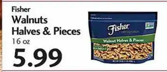 Sunset Foods Fisher Walnuts Halves & Pieces offer