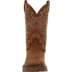 Theisen's Men's Rebel Steel Toe Pull-On Western Cowboy Work Boot offer