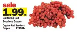 Meijer California Red Seedless Grapes offer