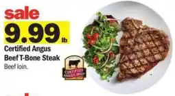 Meijer Certified Angus Beef T-Bone Steak offer