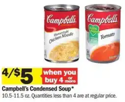 Meijer Campbell's Condensed Soup offer