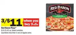 Meijer Red Baron Pizza offer