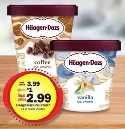 Meijer Haagen-Dazs Ice Cream offer