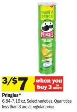 Meijer Pringles offer