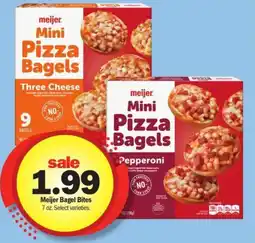 Meijer Meijer Bagel Bites 7 oz. Select varieties. offer