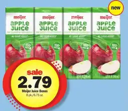 Meijer Meijer Juice Boxes offer