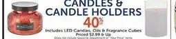 Hobby Lobby Candles & Candle Holders offer