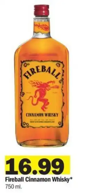 Meijer Fireball Cinnamon Whisky offer