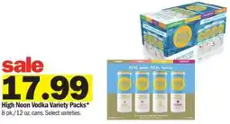 Meijer High Noon Vodka Variety Packs offer