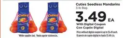 Food 4 Less Cuties Seedless Mandarins offer