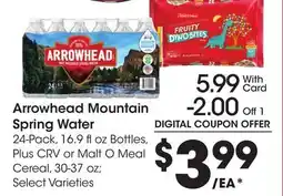 Ralphs Arrowhead Mountain Spring Water offer