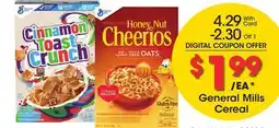 Ralphs General Mills Cereal offer