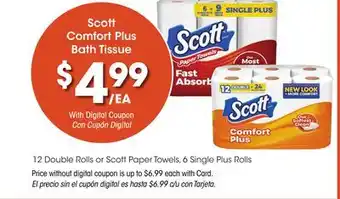 Ralphs Scott Comfort Plus Bath Tissue offer
