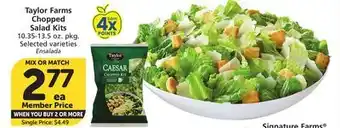 Vons Taylor Farms Chopped Salad Kits offer