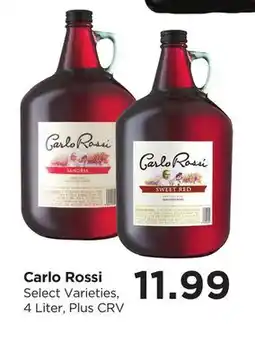 Food 4 Less Carlo Rossi offer