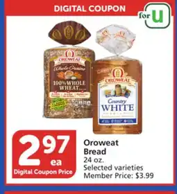 Albertsons Oroweat Bread offer