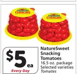 Vons NatureSweet Snacking Tomatoes offer