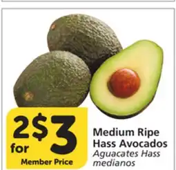 Albertsons Medium Ripe Hass Avocados offer