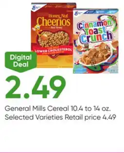 Stater Bros General Mills Cereal offer