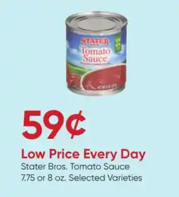 Stater Bros Stater Bros. Tomato Sauce offer