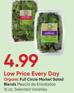 Stater Bros Organic Full Circle Market Salad Blends offer
