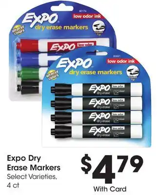 Ralphs Expo Dry Erase Markers offer
