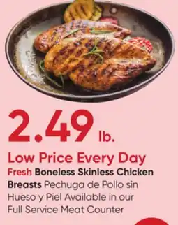 Stater Bros Fresh Boneless Skinless Chicken Breasts offer