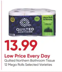 Stater Bros Quilted Northern Bathroom Tissue offer