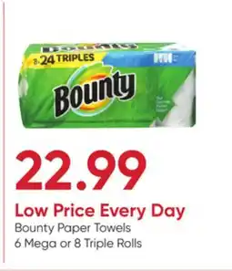Stater Bros Bounty Paper Towels offer
