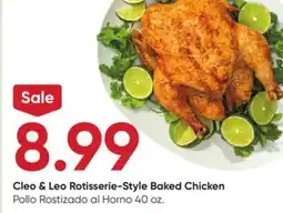 Stater Bros Cleo & Leo Rotisserie-Style Baked Chicken offer