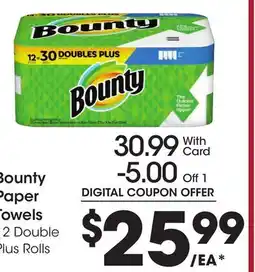 Ralphs Bounty Paper Towels offer