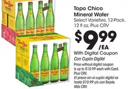 Ralphs Topo Chico Mineral Water offer