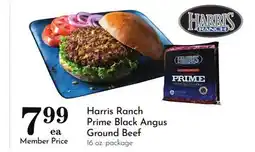 Pavilions Harris Ranch Prime Black Angus Ground Beef offer