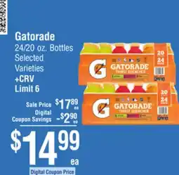 Smart & Final Gatorade offer