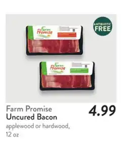 Fresh Thyme Farm Promise Uncured Bacon offer