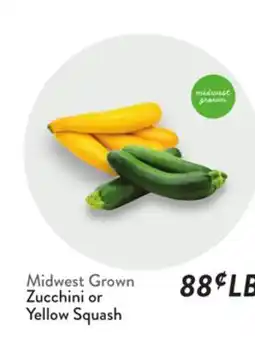 Fresh Thyme Zucchini or Yellow Squash offer